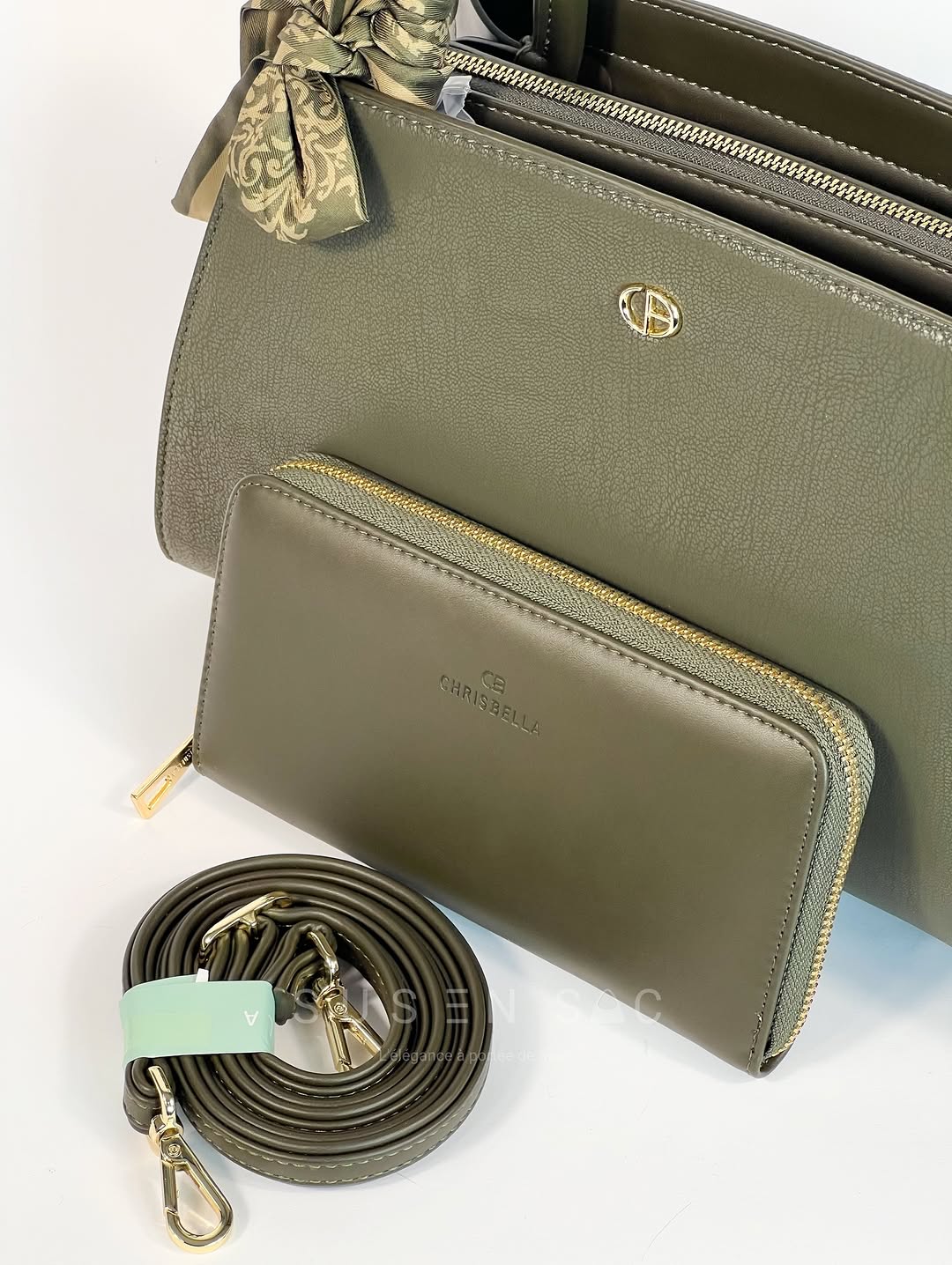 Sac à Main CHRISBELLA – Élégance Structurée & Duo Pratique
