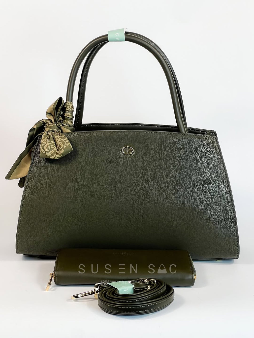 Sac à Main CHRISBELLA – Élégance Structurée & Duo Pratique