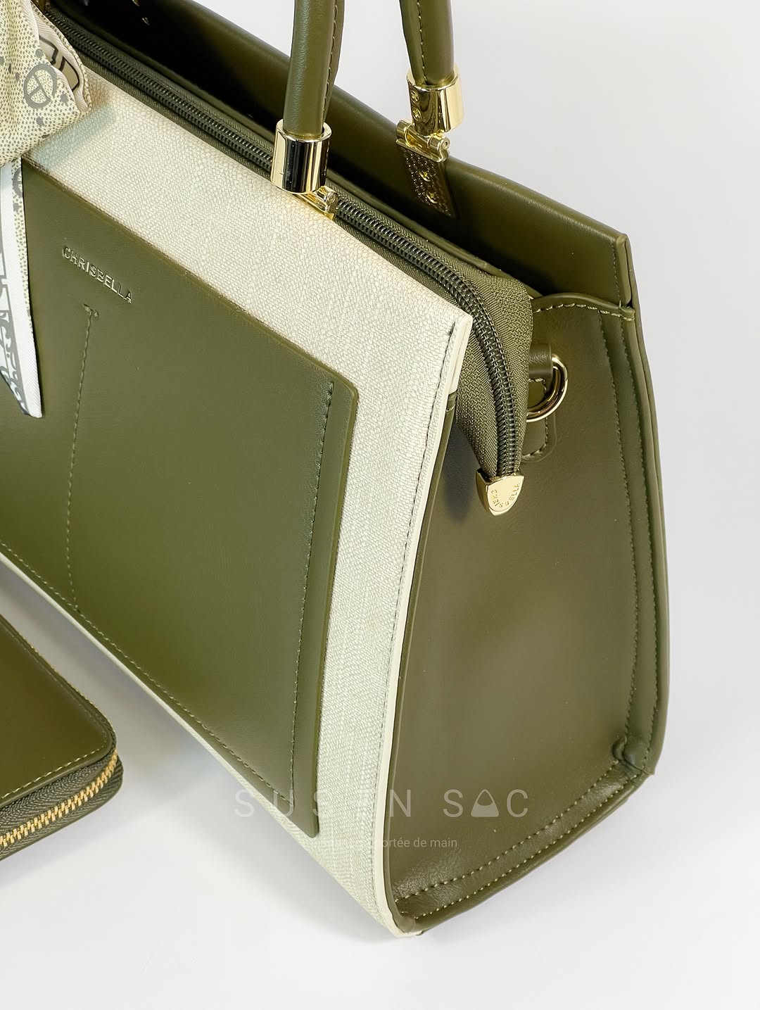 Sac CHRISBELLA – Élégance Structurée & Pochette Assortie