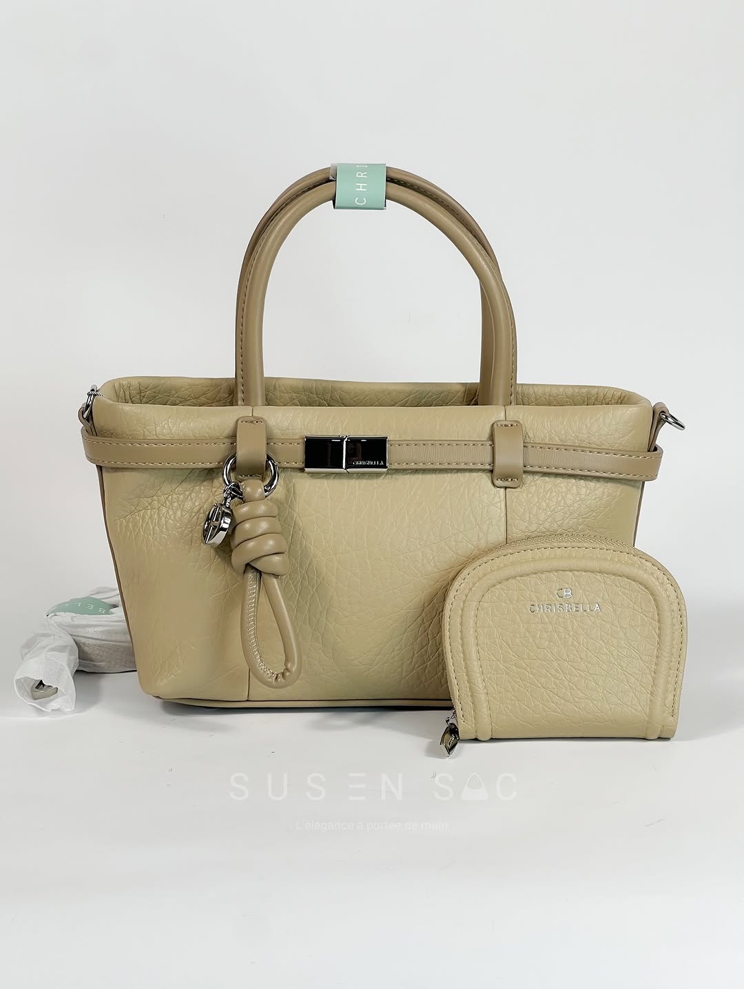 Sac CHRISBELLA – Raffinement Texturé & Élégance Structurée