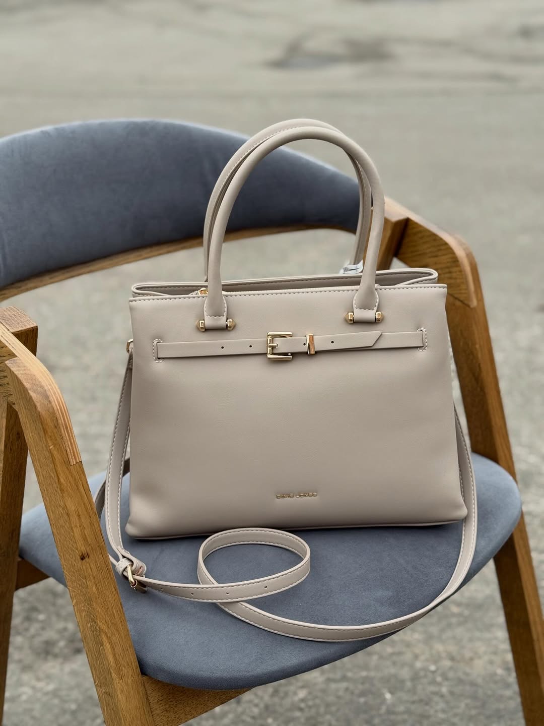 Sac à main trapèze David Jones – Élégance structurée & style intemporel