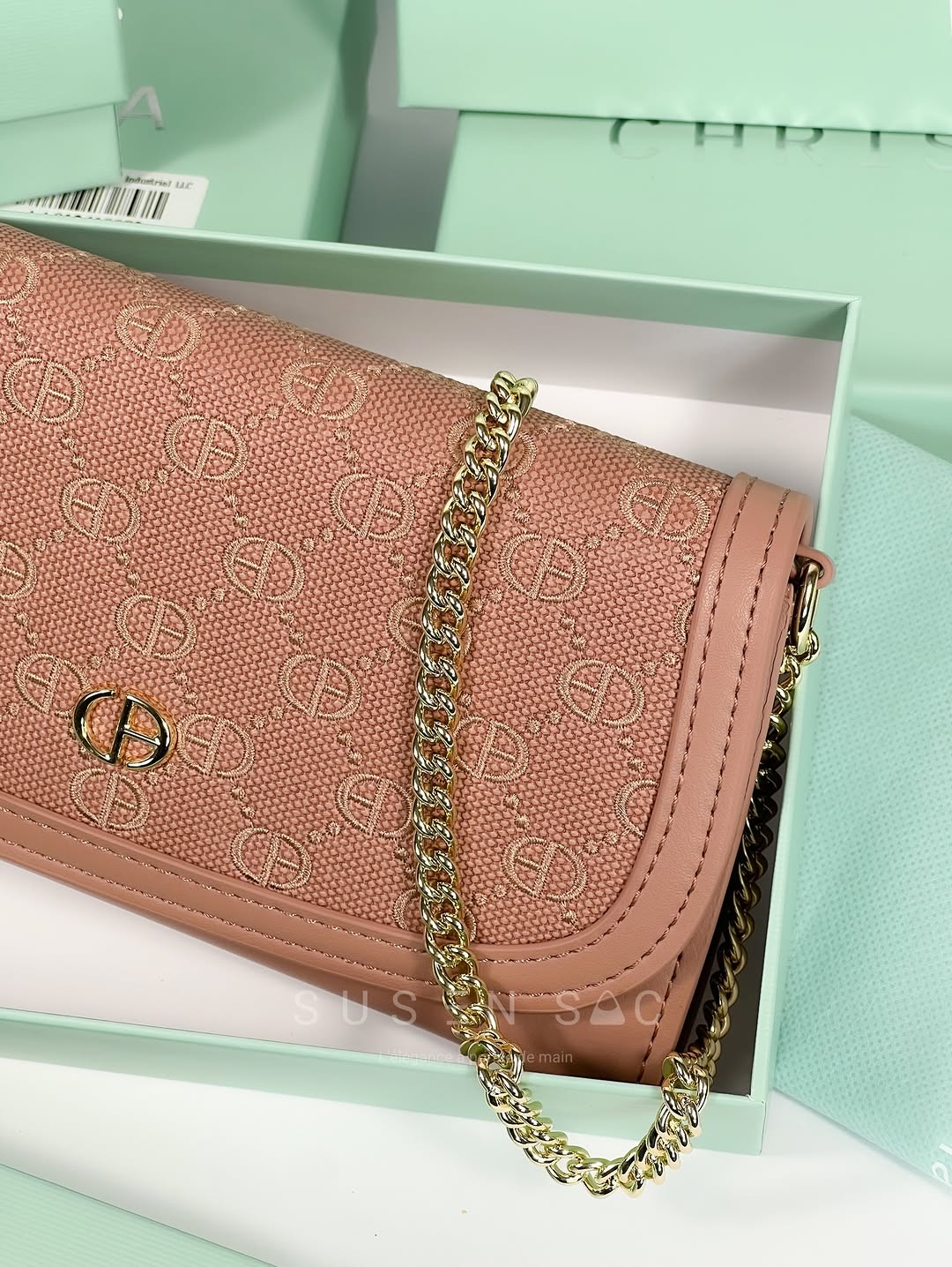 Sac Bandoulière Chrisbella Signature – Chaîne Élégante & Fermoir Raffiné