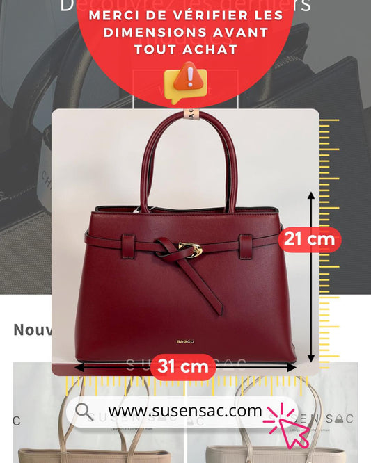 Sac à Main Bagco – Élégance Minimaliste & Finition Luxe
