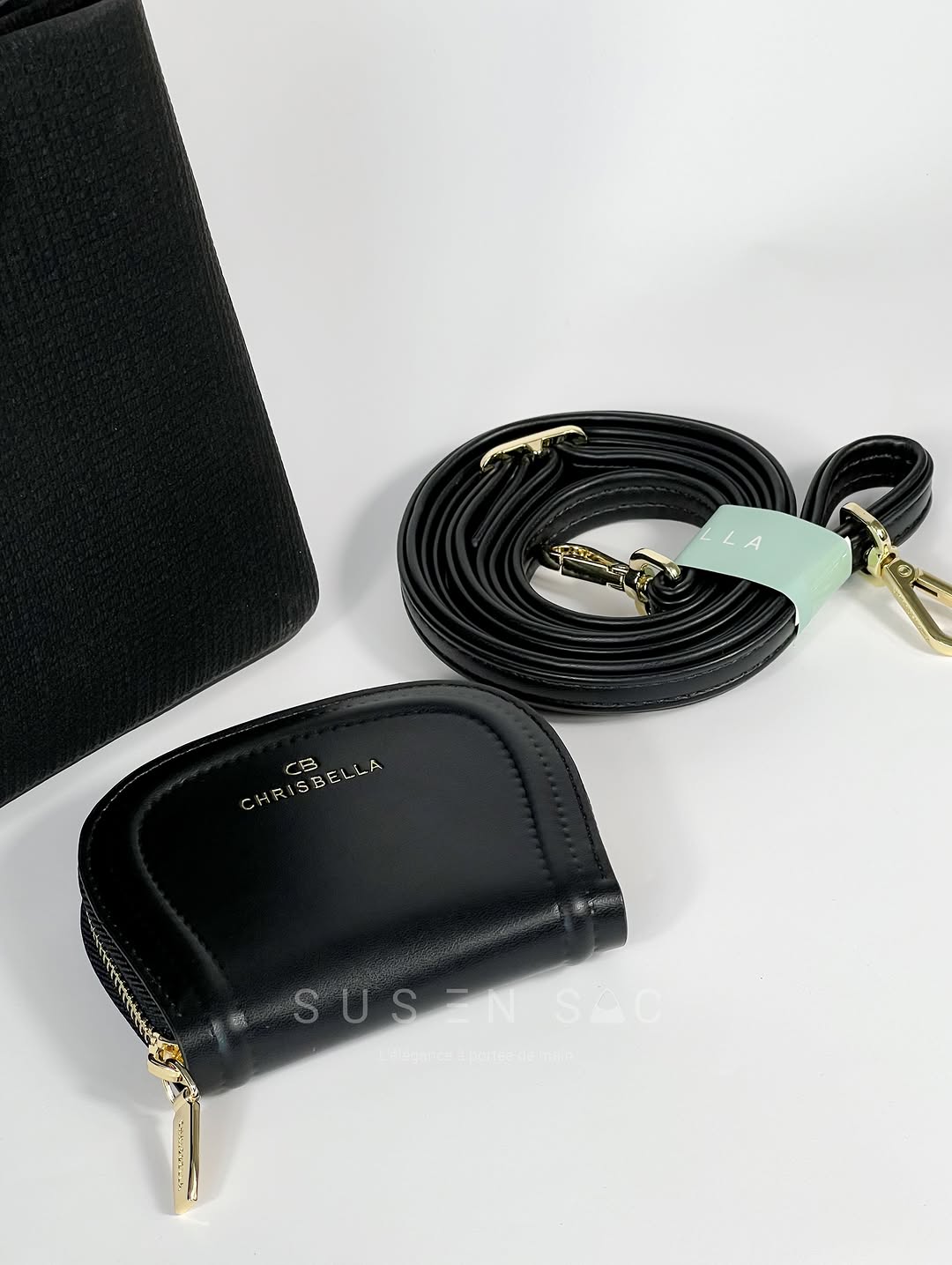 Sac CHRISBELLA – Élégance Structurée & Pochette Assortie