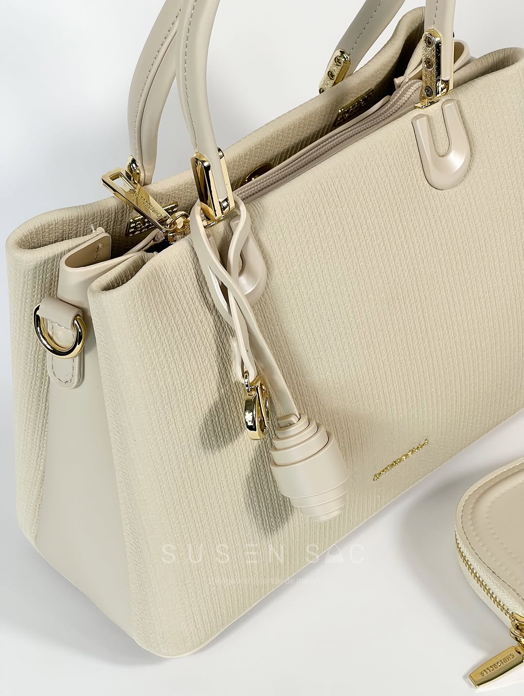 Sac CHRISBELLA – Élégance Structurée & Pochette Assortie