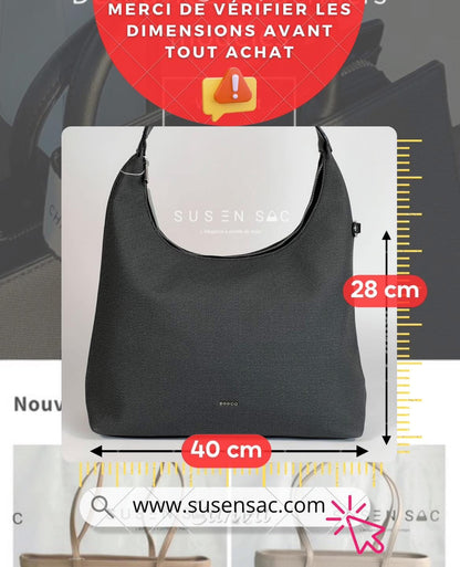 Sac épaule Bagco — Simplicité & Raffinement
