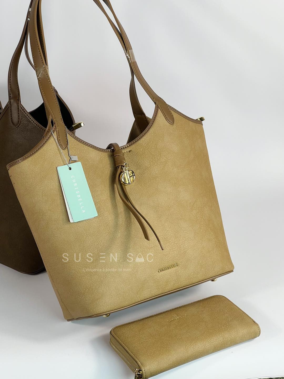 Sac à main Chrisbella avec porte-monnaie – Élégance et praticité au quotidien (Copie)