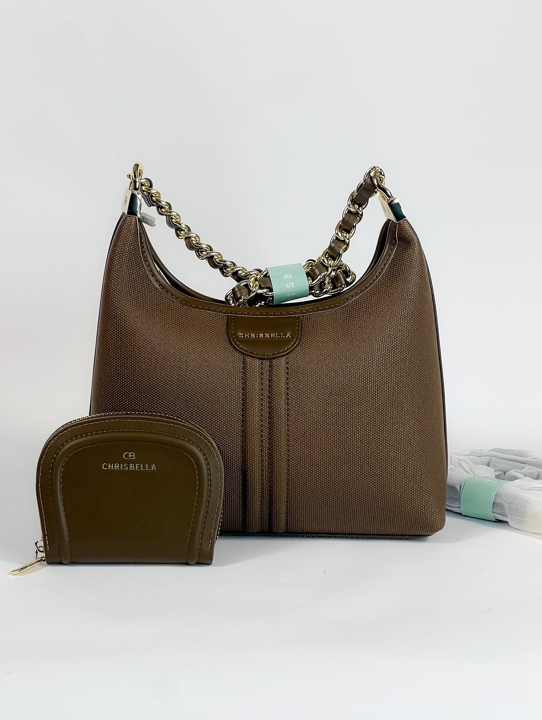 Sac CHRISBELLA – Élégance Moderne & Détails Chaîne Raffinés