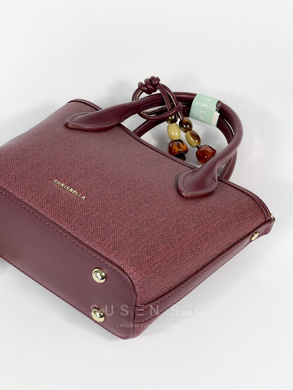 Sac à Main CHRISBELLA – Élégance Structurée & Détails Raffinés (Copie)