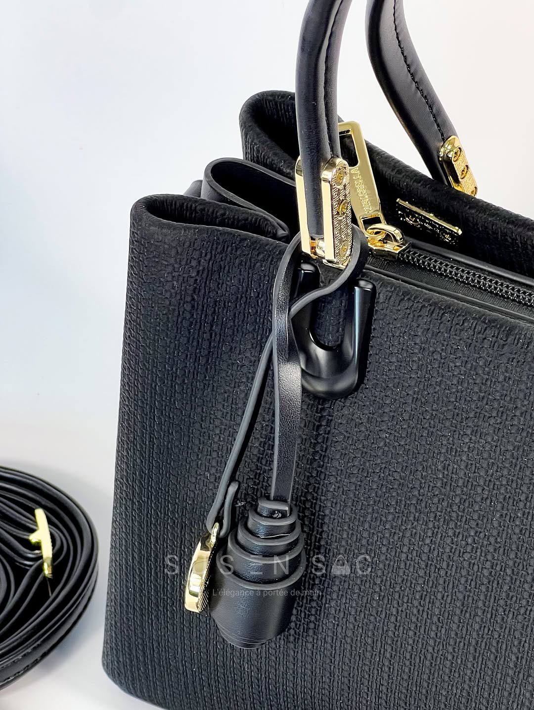 Sac CHRISBELLA – Élégance Structurée & Pochette Assortie