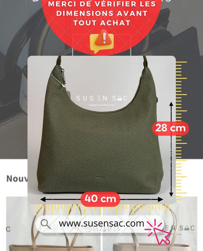 Sac épaule Bagco — Simplicité & Raffinement