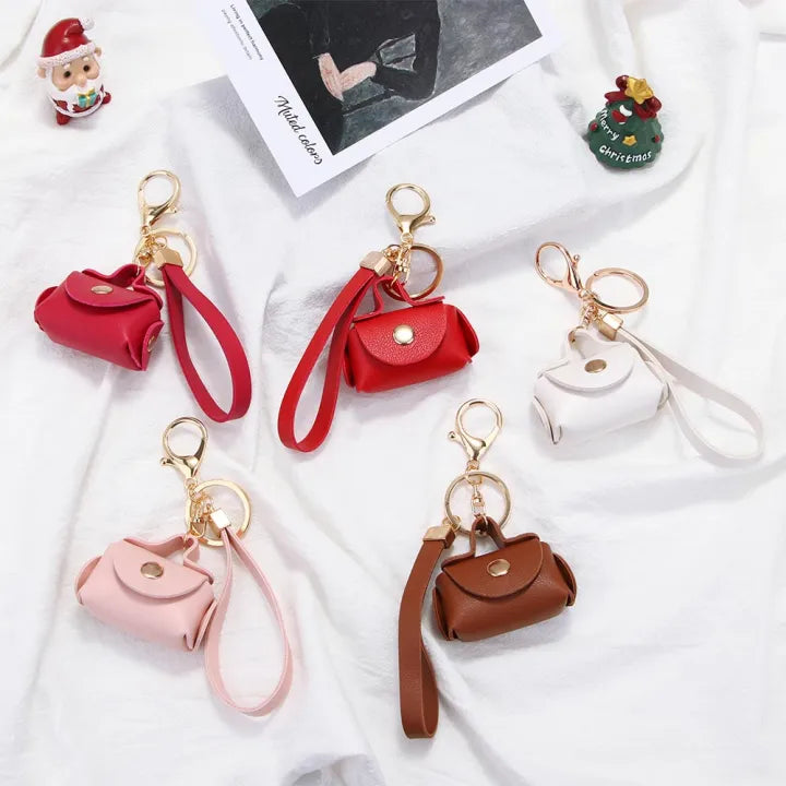 Mini Porte-Clé Sac Handmade – Accessoire Chic & Signature Élégante
