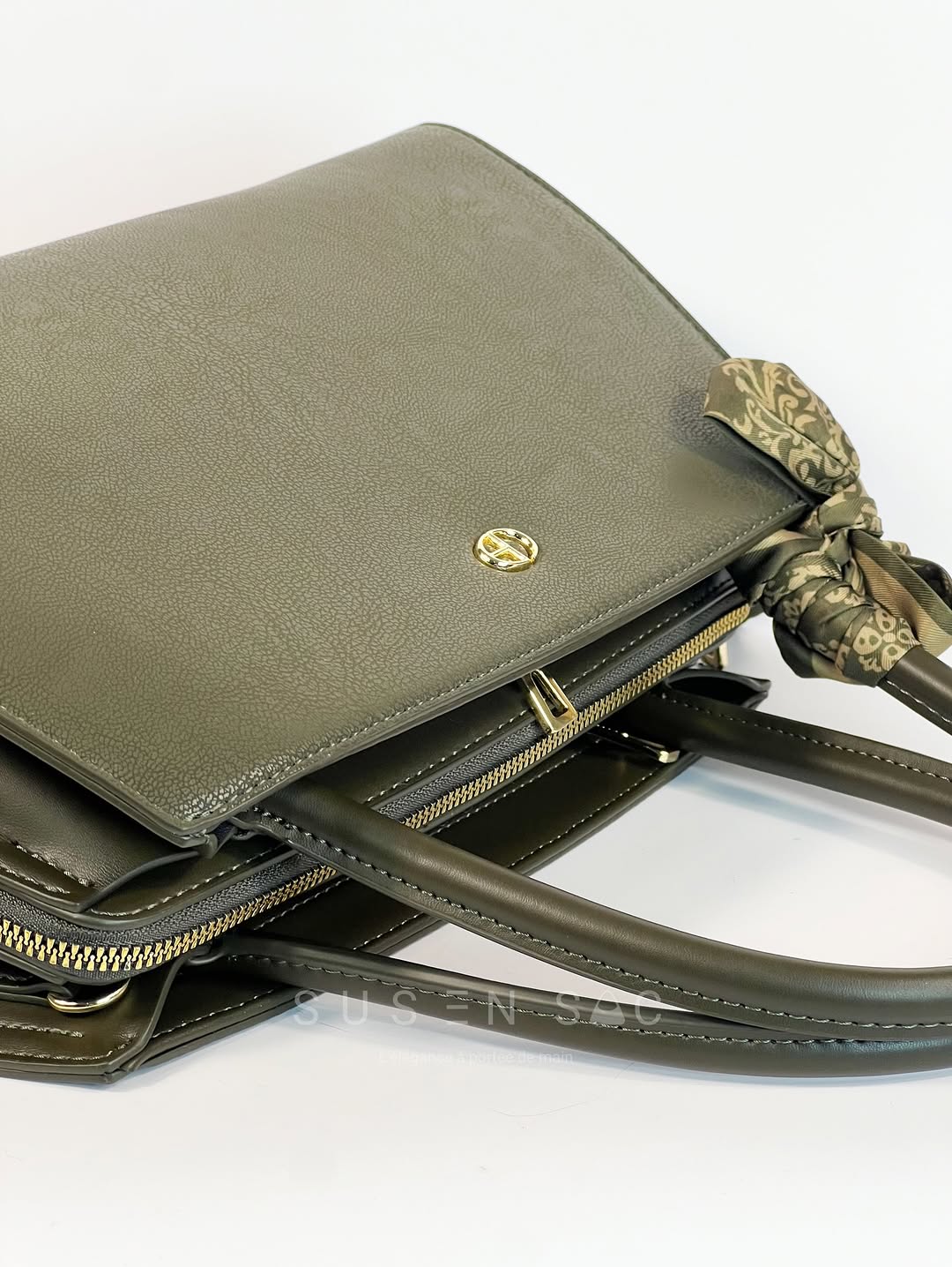 Sac à Main CHRISBELLA – Élégance Structurée & Duo Pratique