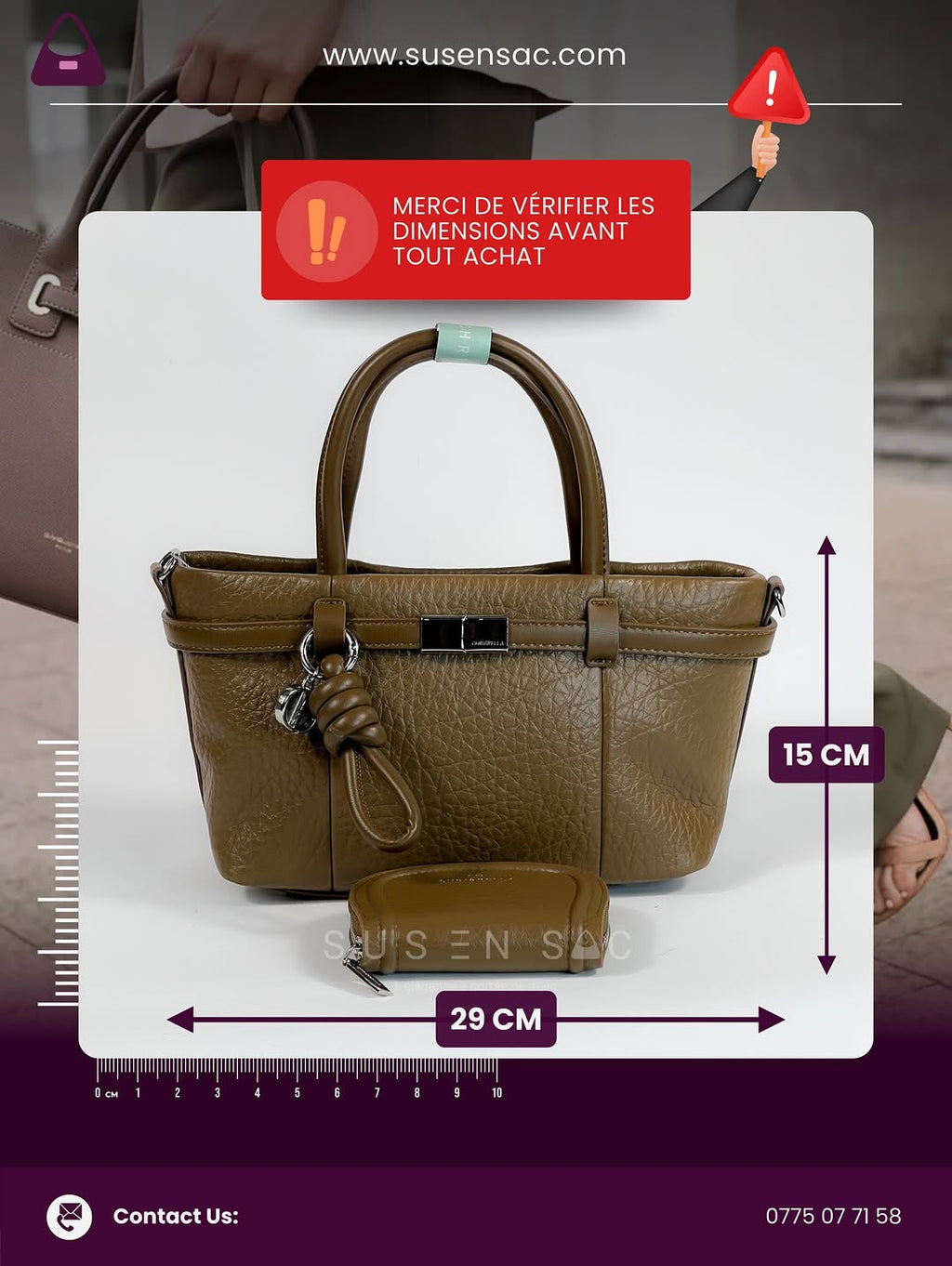 Sac CHRISBELLA – Raffinement Texturé & Élégance Structurée