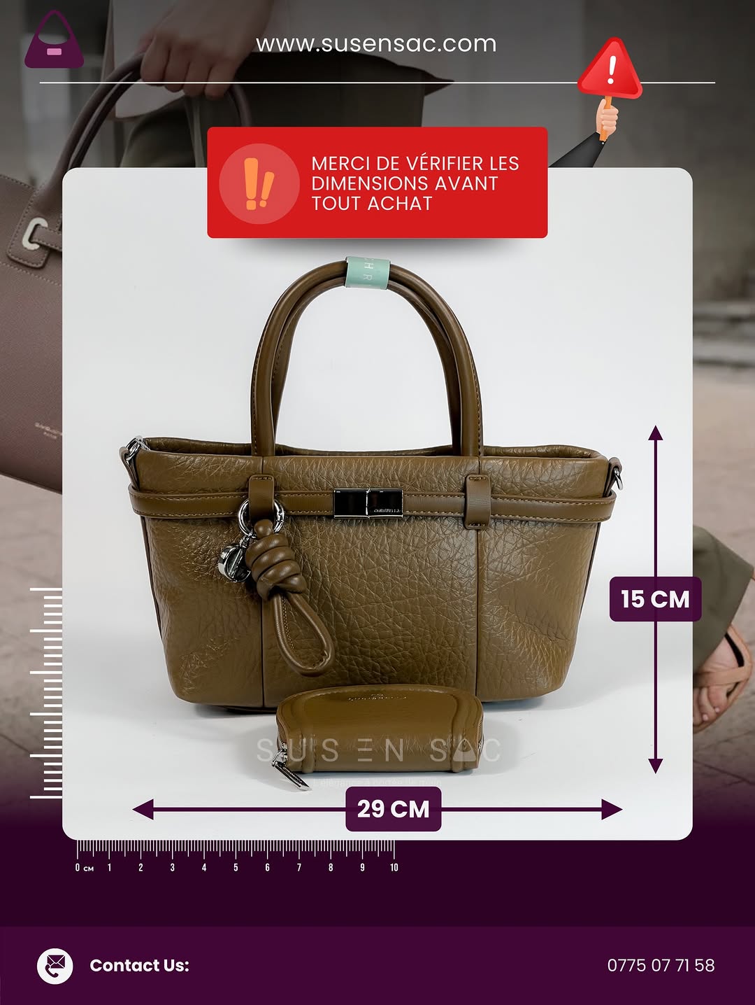 Sac CHRISBELLA – Raffinement Texturé & Élégance Structurée