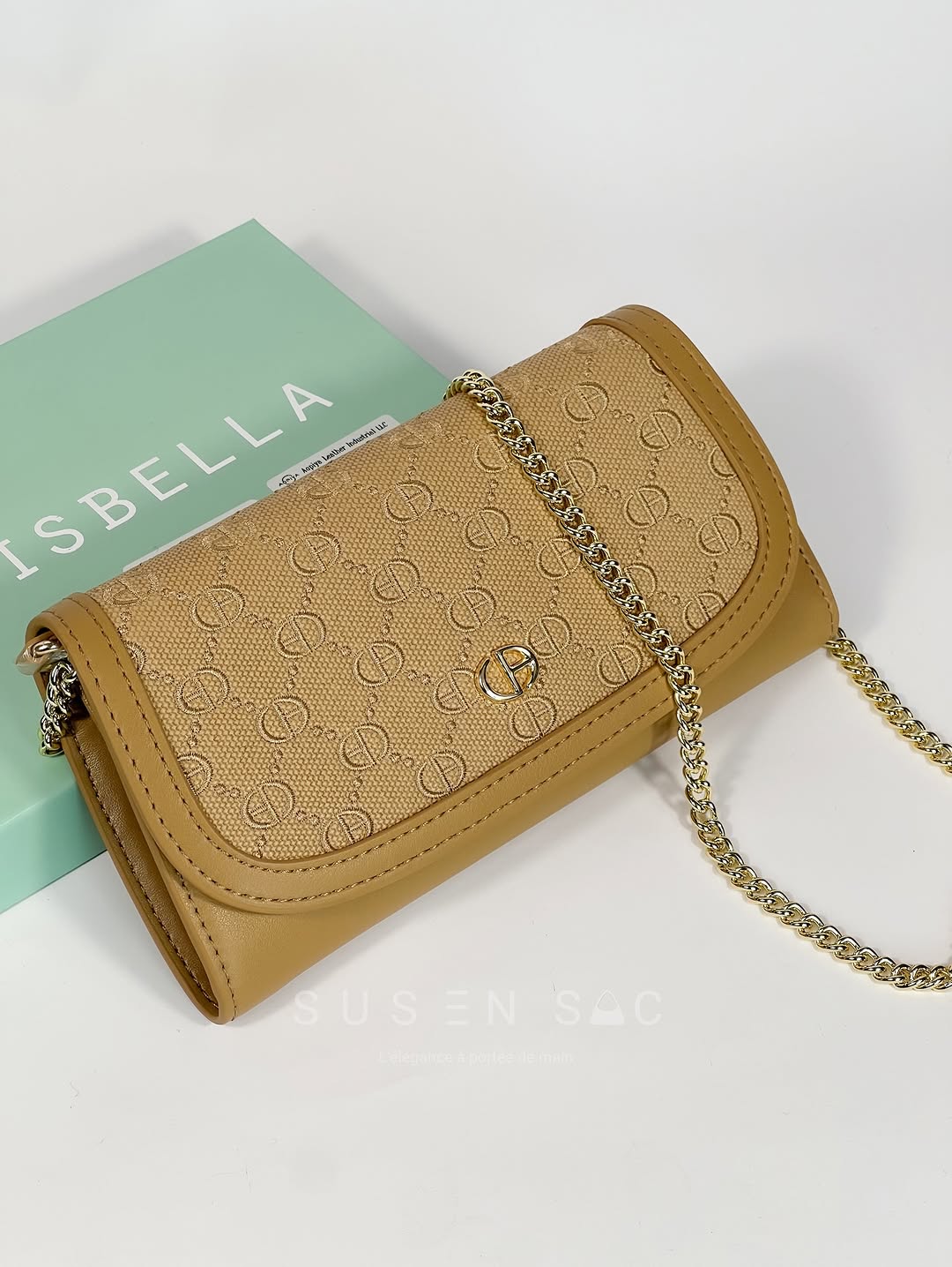 Sac Bandoulière Chrisbella Signature – Chaîne Élégante & Fermoir Raffiné