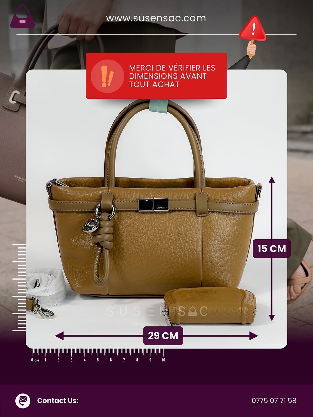 Sac CHRISBELLA – Raffinement Texturé & Élégance Structurée