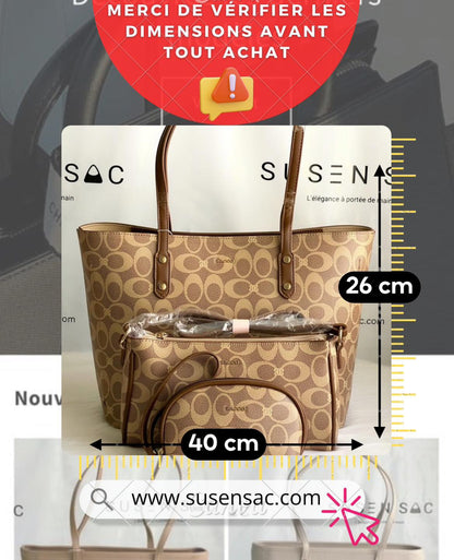 Set 3 pièces Bagco – Élégance et polyvalence au quotidien