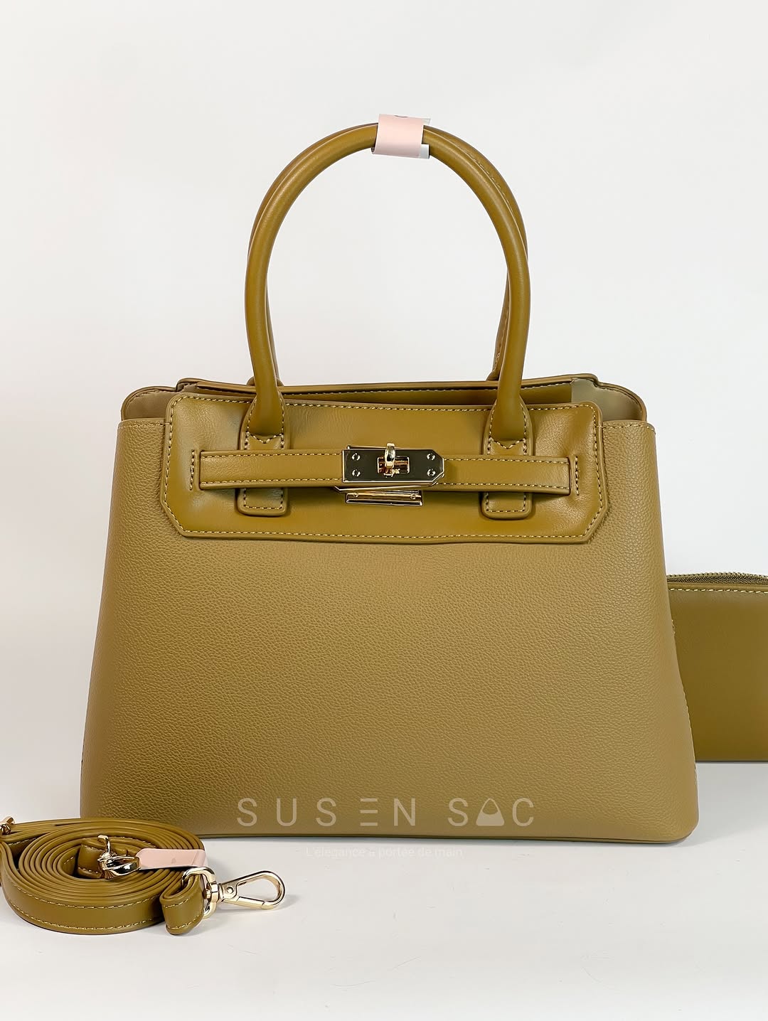 Sac à Main BAGCO – Élégance Structurée & Ensemble Pratique