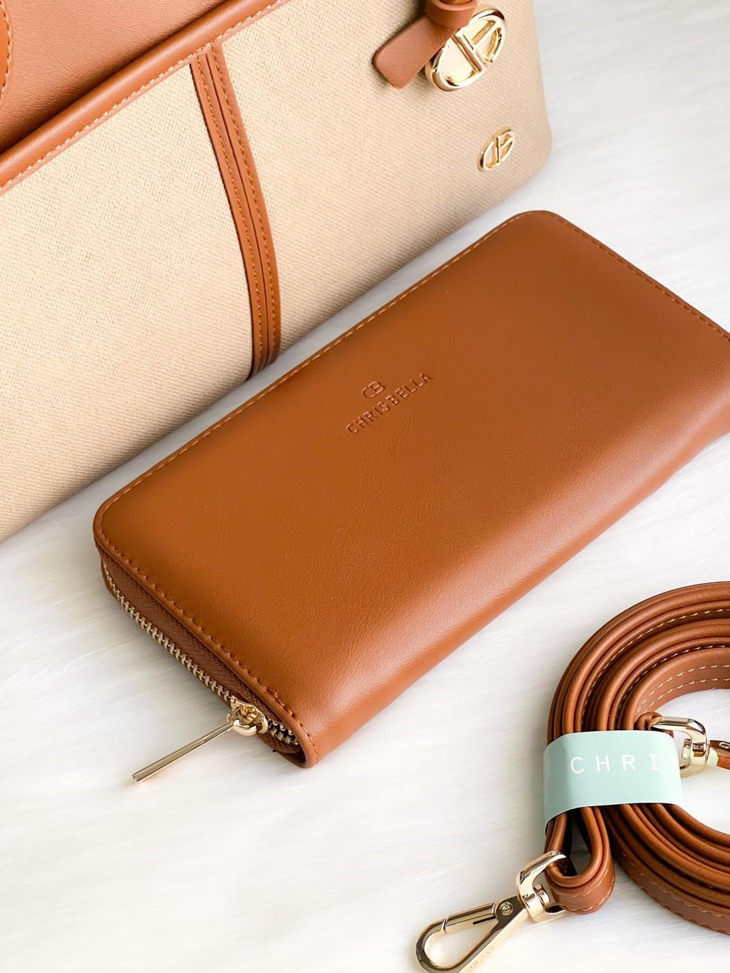 Sac à main Chrisbella avec porte-monnaie assorti – Élégance et praticité au quotidien