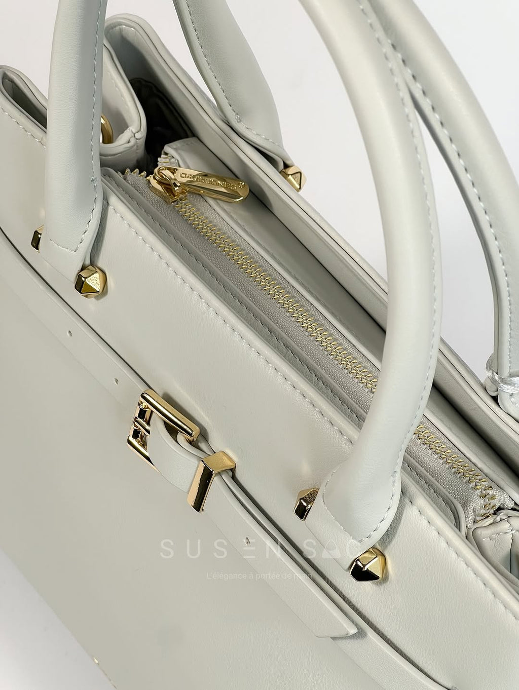 Sac à main trapèze David Jones – Élégance structurée & style intemporel