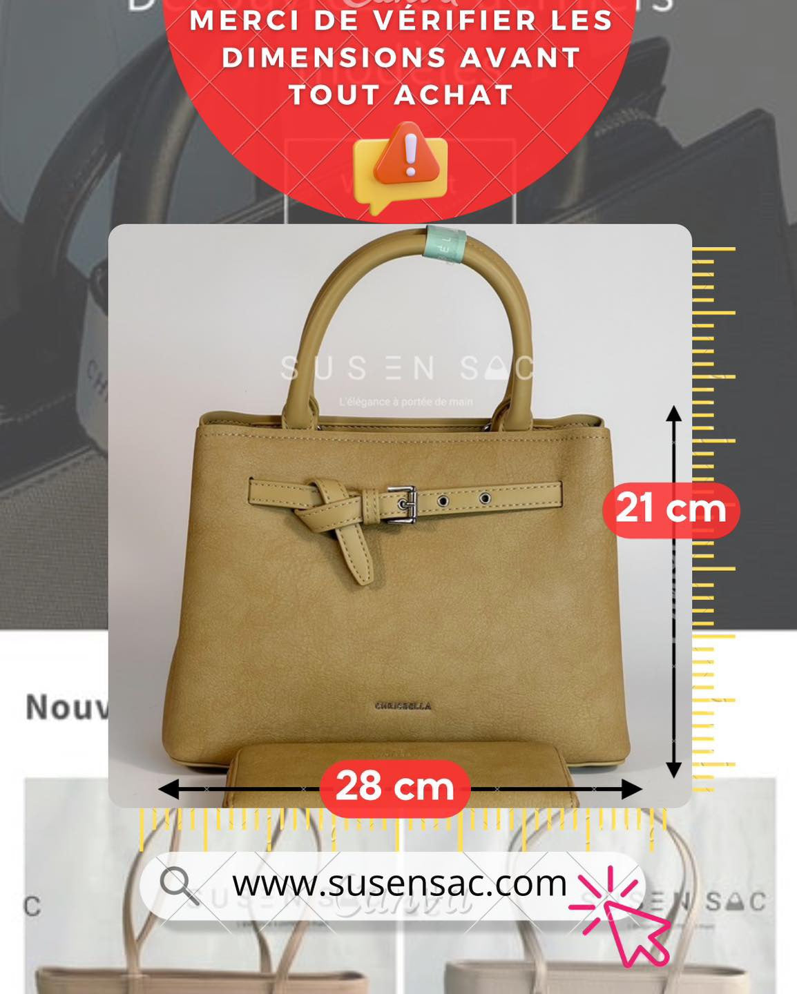 Sac à main Chrisbella – Élégance et praticité au quotidien