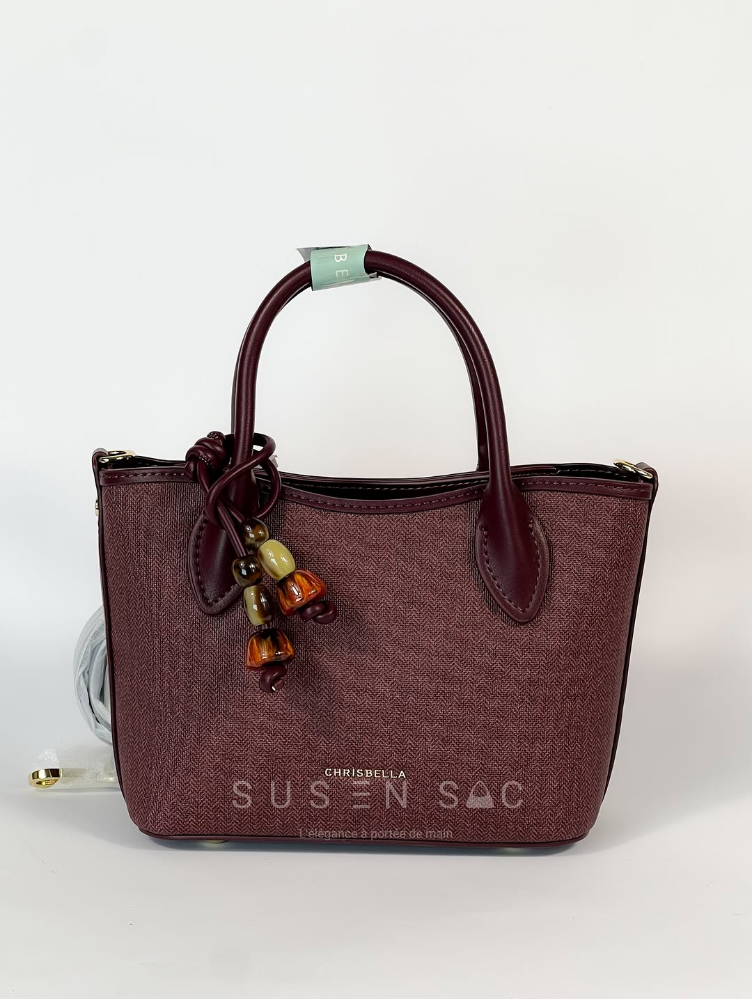 Sac à Main CHRISBELLA – Élégance Structurée & Détails Raffinés (Copie)