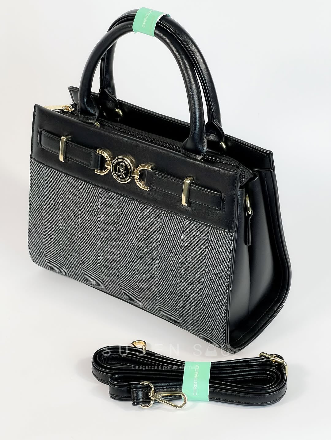 Sac à Main CHRISTINA OLK – Élégance Texturée & Design Raffiné