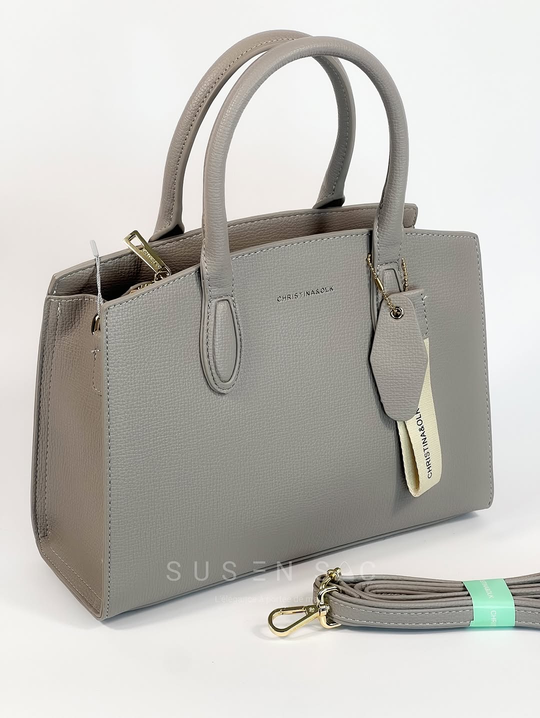 Sac à main femme Christina&Olk – Élégance structurée et finitions premium