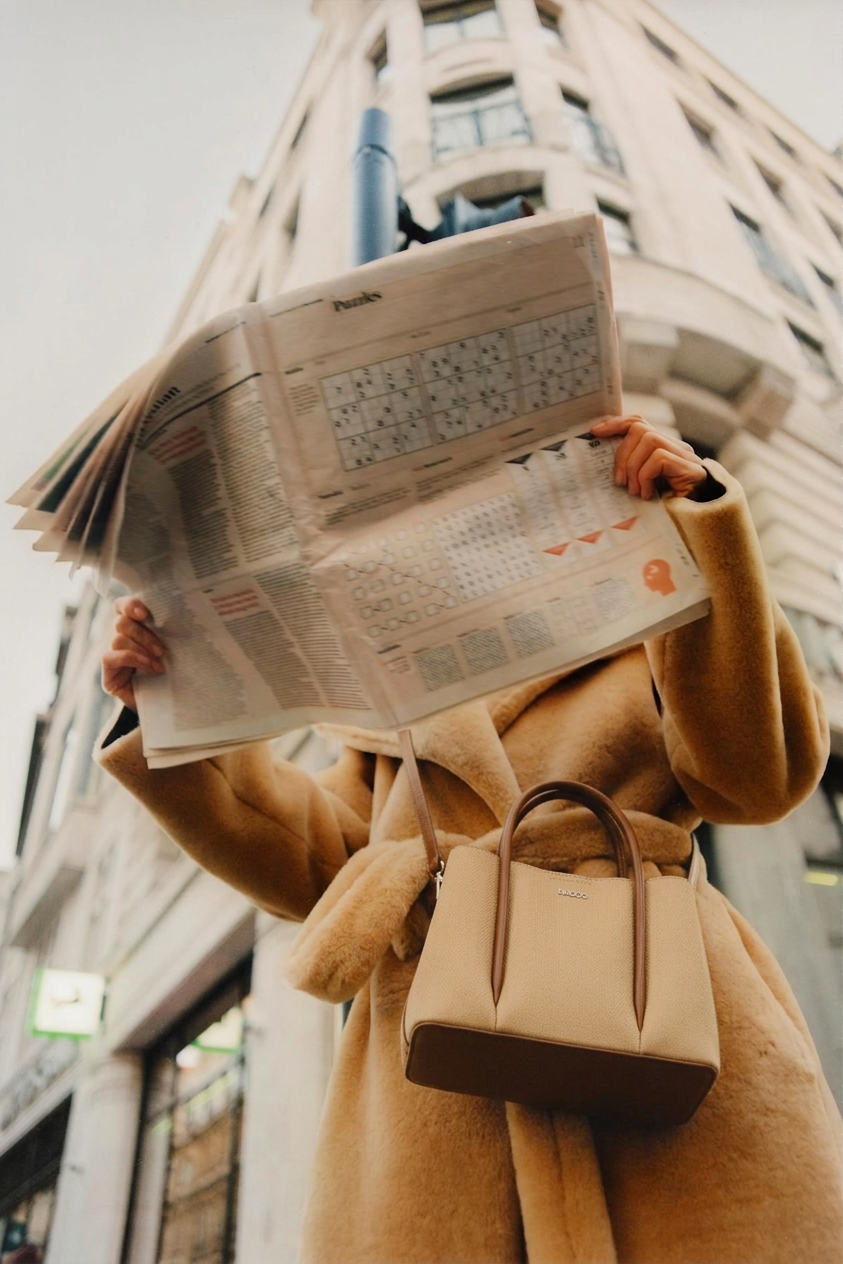 Sac à Main Élégant avec Portefeuille Assorti
